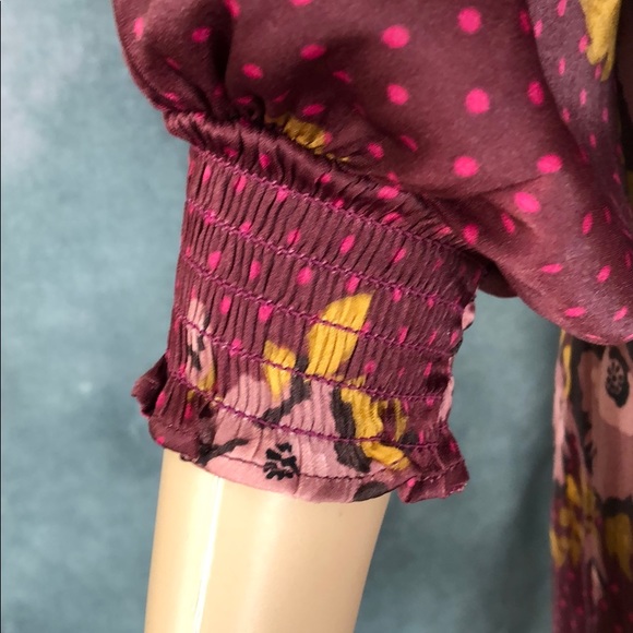 Free People Morning Light Floral Dress NWT sz8 - Picture 4 of 6